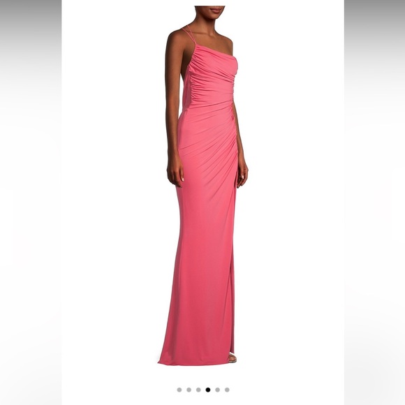 Katie May
Winnipeg One-Shoulder Ruched Gown - Picture 4 of 7